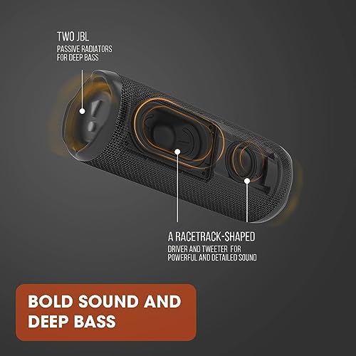 JBL Flip 6 Speaker Bluetooth Portatile, Cassa Altoparlante Impermeabile e Antipolvere IPX67, Compatibile con JBL PartyBoost, Fino a 12h di Autonomia, Camuffare : Elettronica