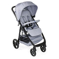 Chicco Multiride Passeggino Off Road Leggero e Pieghevole da 0 Mesi a 22 kg, Reclinabile e Compatto, Gomme Antiforatura, Posizione Nanna, Chiusura a Una Mano, Capote Parasole e Parapioggia   Grigio : Prima infanzia