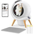 HONEYGUARIDAN Lettiera Gatto Autopulente, 60L Lettiera Automatica per Gatti, Controllo App/Monitor di Salute Intelligence/Antiodore Lettiera Autopulente per Più Gatti, Doppia alimentazione : Amazon.it: Prodotti per animali domestici