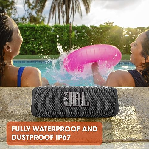 JBL Flip 6 Speaker Bluetooth Portatile, Cassa Altoparlante Impermeabile e Antipolvere IPX67, Compatibile con JBL PartyBoost, Fino a 12h di Autonomia, Camuffare : Elettronica