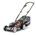 WORX WG779E.1 Tosaerba a Batteria 40V Rasaerba Elettrico da Giardino, Diametro Taglio 34 cm : Giardino e giardinaggio