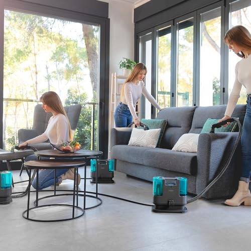 Cecotec Aspirapolvere Lava Tappeti Conga 3000 Carpetclean, 3in1:Spruzza, Pulisce e Aspira, 400W, 2 Serbatoi   Acqua Pulita e Sporca, Spruzzatore D'Acqua, Raggio D'Azione di 6M, Tubo Flessibile Da 1,2m : Amazon.it: Casa e cucina