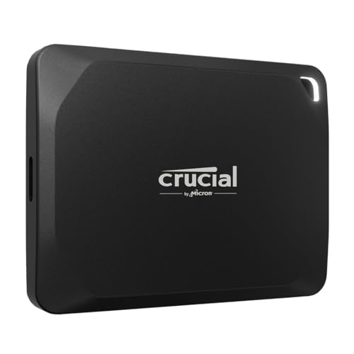Crucial X10 Pro da 2TB SSD Esterno Portatile, Fino a 2100MB/s in Lettura e 2000MB/s in Scrittura, Hard disk esterno SSD, USB C 3.2, PC e Mac, Resistenza ad Acqua e polvere   CT2000X10PROSSD902 : Informatica