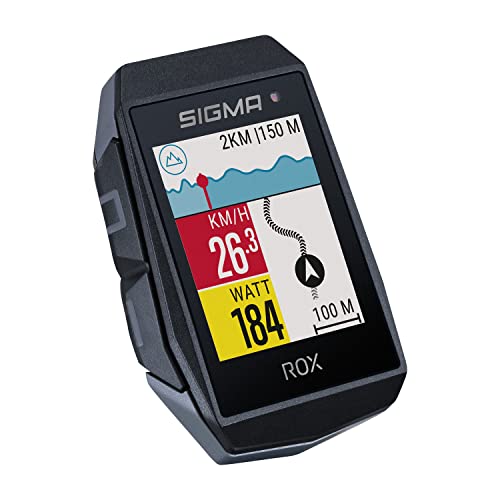 SIGMA Sport Rox 11.1 EVO White   Ciclo computer senza cavo con navigatore GPS, staffa Short Butler inclusa, e cardiofrequenzimetro, per escursioni con guida GPS e molteplici funzionalità smart : Sport e tempo libero
