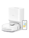 dreame D10 Plus Gen 2 Robot Aspirapolvere Lavapavimenti con Svuotamento Automatico Polvere, Navigazione LiDAR Rilevamento Ostacoli, Aspirazione 6000Pa Tappeti Peli Animali, Autonomia 285min : Casa e cucina