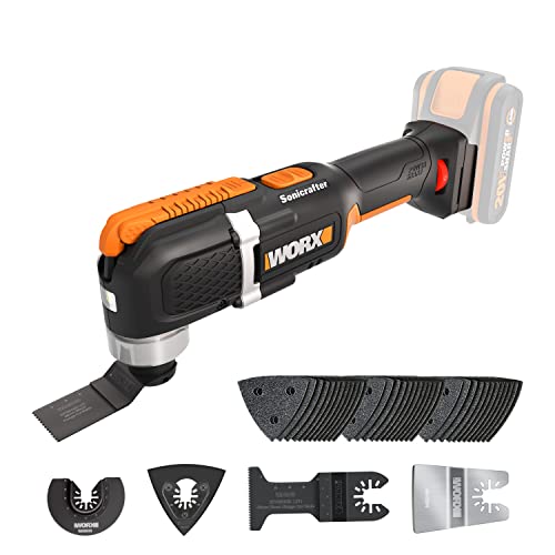 WORX WX696.9 Multifunzione Sonicrafter 20V a batteria solo corpo macchina : Fai da te