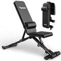 PASYOU Panca Pesi Palestra Regolabile con 90 Gradi Panca Addominali Multifunzione Panca Piana Inclinabile Pieghevole 400 KG Capacità di Peso : Sport e tempo libero