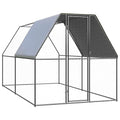 vidaXL Pollaio da Esterno 2x4x2 m in Acciaio Zincato : Amazon.it: Commercio, Industria e Scienza