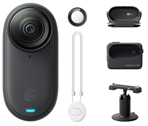 Insta360 GO 3S Standard Edition Midnight Black 128GB : Elettronica