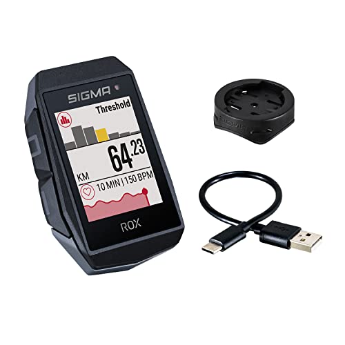 SIGMA Sport Rox 11.1 EVO White   Ciclo computer senza cavo con navigatore GPS, staffa Short Butler inclusa, e cardiofrequenzimetro, per escursioni con guida GPS e molteplici funzionalità smart : Sport e tempo libero