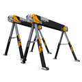 ToughBuilt C700 2   Tavolo da lavoro Sawhorse/Jobsite, confezione doppia : Amazon.it: Fai da te