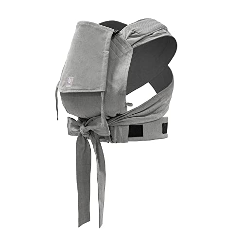 Stokke Limas Marsupio, Grigio Melange   Versione 2023 (OCS)   Marsupio Half Buckle   Ergonomico e regolabile   tre opzioni   Sicuro per bambini dalla nascita ai 20 kg : Prima infanzia