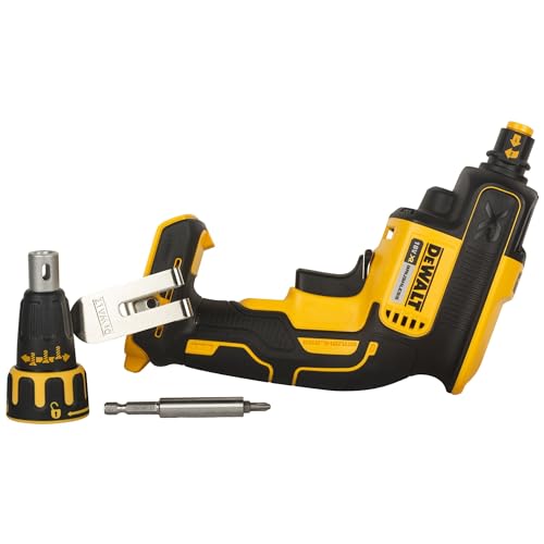 DEWALT Avvitatore per cartongesso in valigetta TSTAK, senza batterie e caricabatterie, DCF620NT XJ : Fai da te