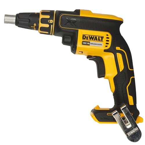 DEWALT Avvitatore per cartongesso in valigetta TSTAK, senza batterie e caricabatterie, DCF620NT XJ : Fai da te