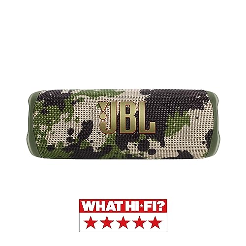 JBL Flip 6 Speaker Bluetooth Portatile, Cassa Altoparlante Impermeabile e Antipolvere IPX67, Compatibile con JBL PartyBoost, Fino a 12h di Autonomia, Camuffare : Elettronica