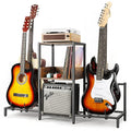 Bikoney Supporto Chitarra a 4 Livelli per Chitarra Acustica, Elettrica, Basso, Supporto Rack per Chitarra Regolabile per Più Chitarre Porta Chitarra : Strumenti Musicali