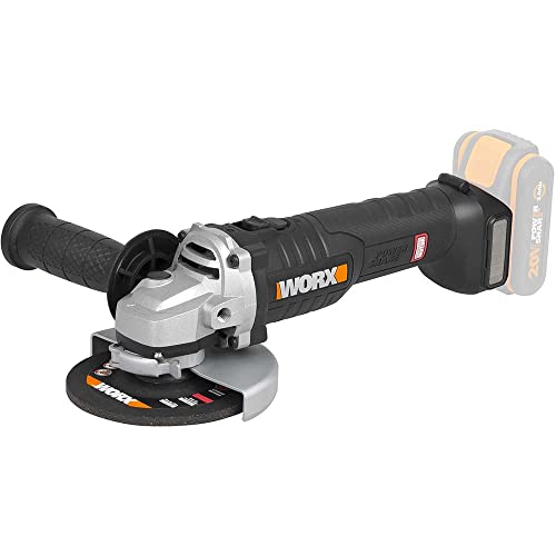 WORX WX812.9 Smerigliatrice angolare a batteria 20V ø 125mm brushless solo corpo macchina : Fai da te