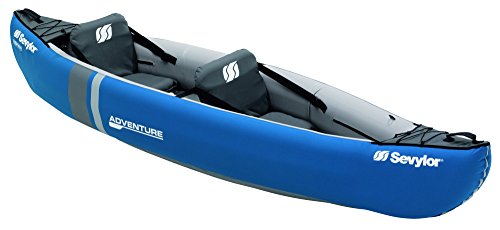 Sevylor Adventure Kit Kayak Mare Gonfiabile, 2 Posti, 314 x 88 cm : Amazon.it: Sport e tempo libero