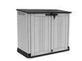 Keter Porta Attrezzi da Esterno Store It Out Nova, Ideale per il Giardino, Grigio/Nero, 132x71,5x113,5H cm, 880 L : Amazon.it: Giardino e giardinaggio