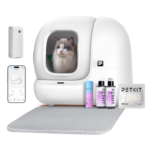 PETKIT Pura Max 2 Lettiera Gatto Autopulente, Lettiera Automatica per Gatti,XSecure,Antiodore,Capacità Massima 76L,Controllo APP per Più Gatti : Amazon.it: Prodotti per animali domestici