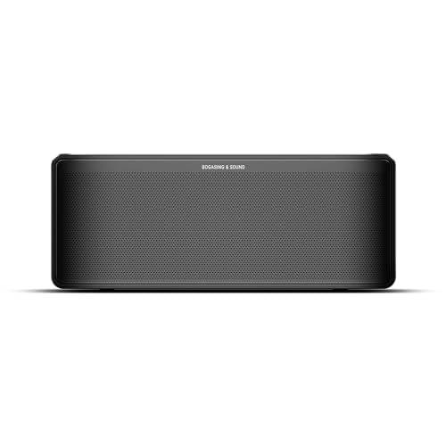 BOGASING S8 Pro Max Cassa Bluetooth Potente, Altoparlante con Audio a 3 Canali e Bassi Profondi, 5 driver e 2 radiatori passivi, EQ, TF, AUX, Microfono incorporato, Speaker da casa (Nero) : Elettronica