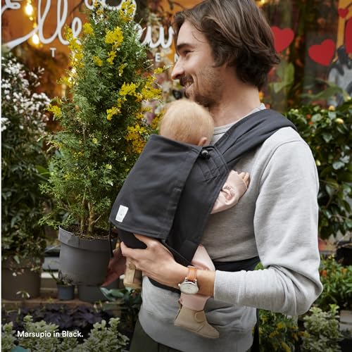 Stokke Limas Marsupio, Grigio Melange   Versione 2023 (OCS)   Marsupio Half Buckle   Ergonomico e regolabile   tre opzioni   Sicuro per bambini dalla nascita ai 20 kg : Prima infanzia