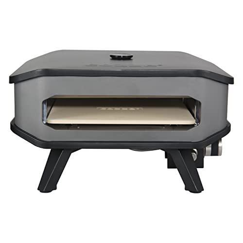 Cozze Forno per Pizza da Esterno con Pietra Cordierite | Pizze fino a Ø34 cm in 2 Minuti | Termometro Integrato | Alimentato a Gas | Ideale per Terrazzo e Campeggio : Amazon.it: Giardino e giardinaggio