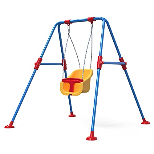 Mondo Altalena Bautiè 32001, Singola per Giardino Esterno, Struttura in Metallo, Seggiolino di Sicurezza   1  5 Anni Fino a 20 Kg , Colori Assortiti : Amazon.it: Giochi e giocattoli