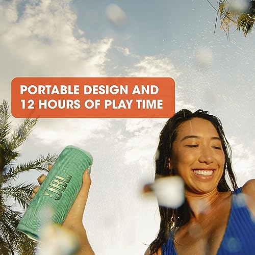JBL Flip 6 Speaker Bluetooth Portatile, Cassa Altoparlante Impermeabile e Antipolvere IPX67, Compatibile con JBL PartyBoost, Fino a 12h di Autonomia, Camuffare : Elettronica