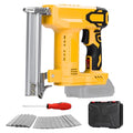 Pistola per unghie a batteria, Graffatrice elettrica senza fili Compatibile con Dewalt 18 V batteria, Sparachiodi a Batteria, 2 in 1 cucitrice elettrica con 1000 chiodi dritti e 500 chiodi a U : Amazon.it: Fai da te