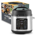 Crock pot TURBO Express MultiCooker 5.6l, 6 Persone,Programmabile,14 funzioni pre impostate,Cottura a Pressione, Vapore,Slow Cooker,Rosolatura,Sous Vide,Bollitura,Sterilizzazione,Yogurt,1400W,Argento : Amazon.it: Casa e cucina